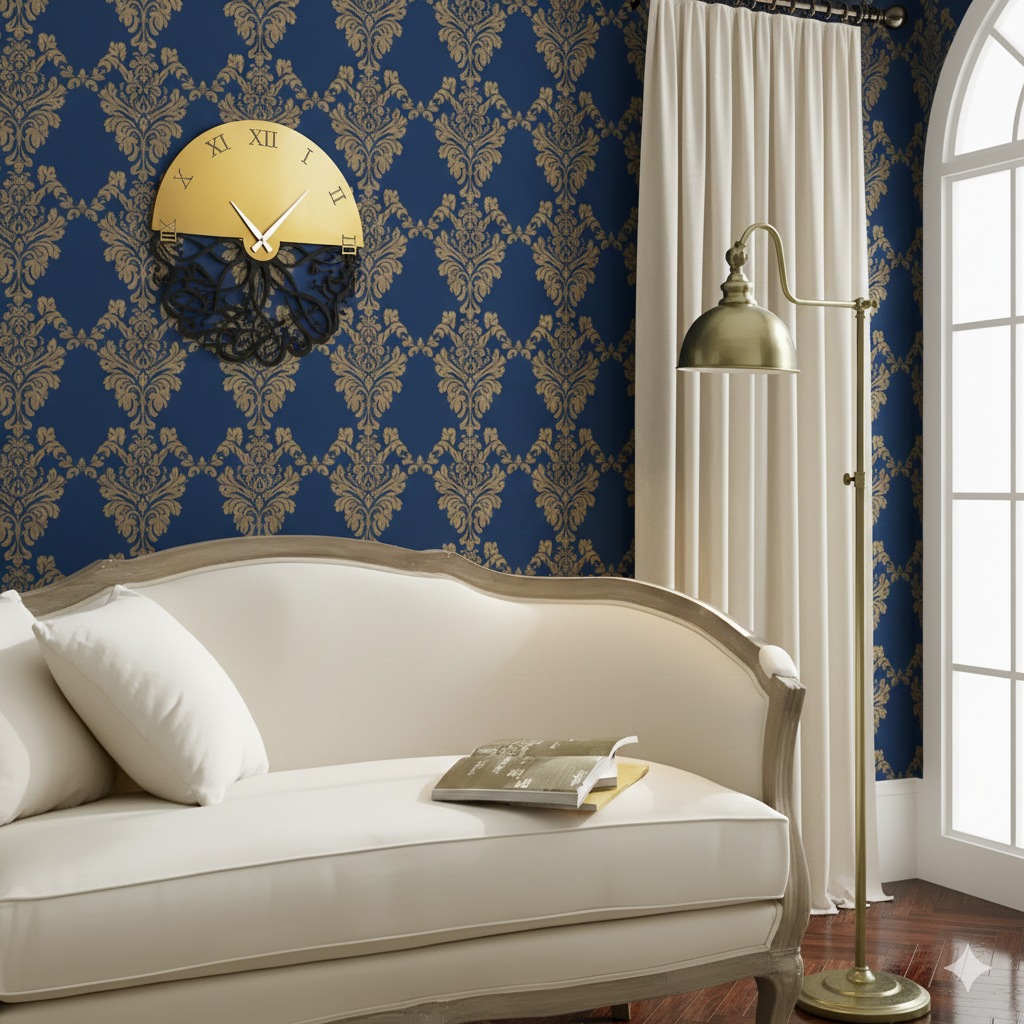 Islamic Calligraphy Wall Clock