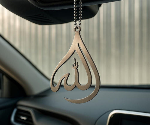 Car Hanging Allah Name