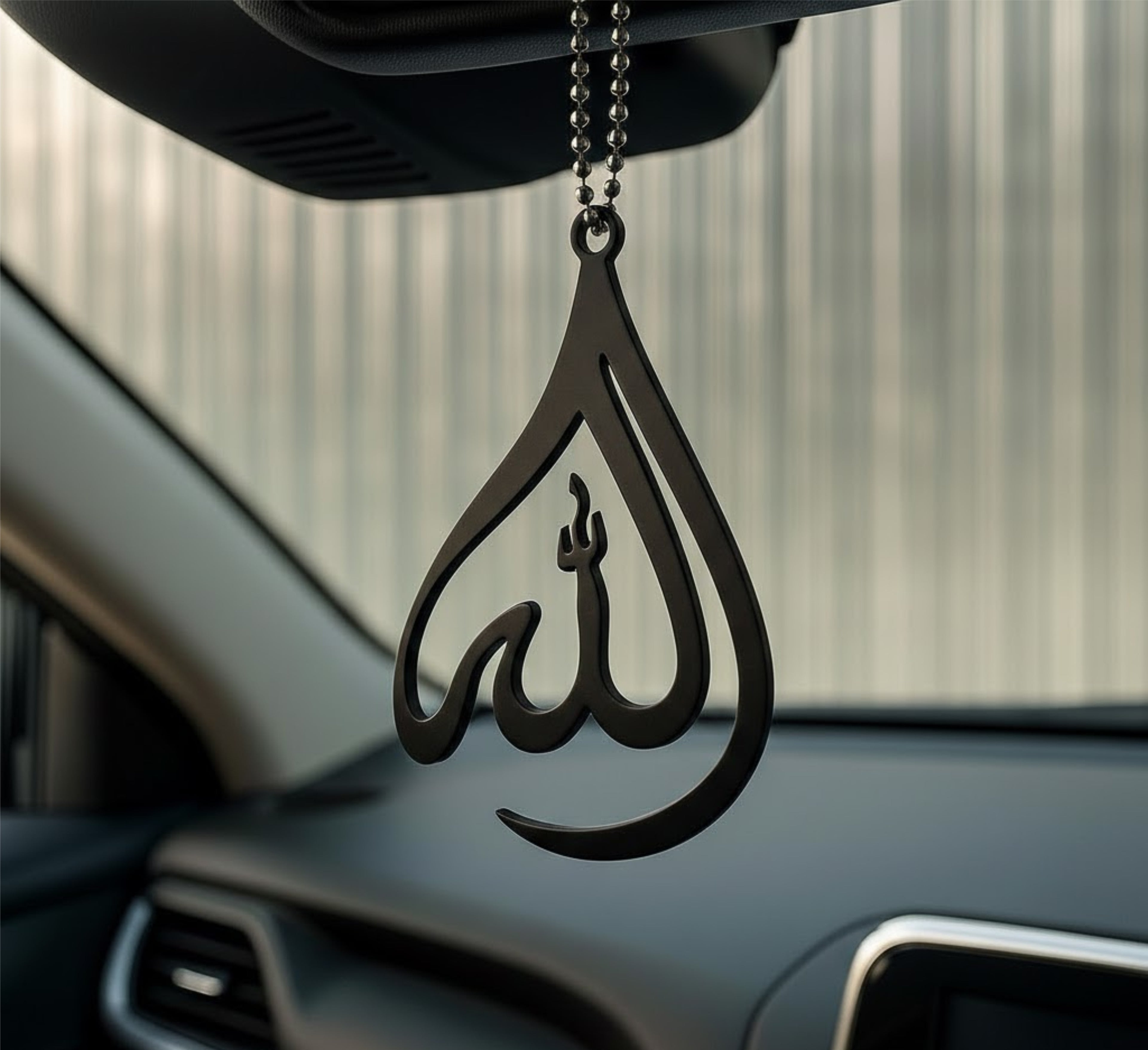 Car Hanging Allah Name